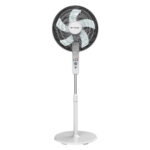 Wilson WFAN16WH.UK Pedestal Fan 16" 40cm 45Watts with r/c White