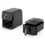 Wilson WFRY08T5BK.UK Airfryer 8.0L Single Bucket with 10 preset programs 1700W Black