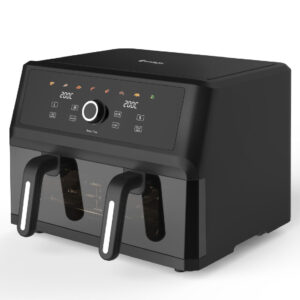 Wilson WFRY11T5BK.UK Airfryer 11.0L Single Bucket with 8 preset programs 2400W Black