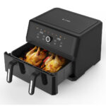 Wilson WFRY11T5BK.UK Airfryer 11.0L Single Bucket with 8 preset programs 2400W Black