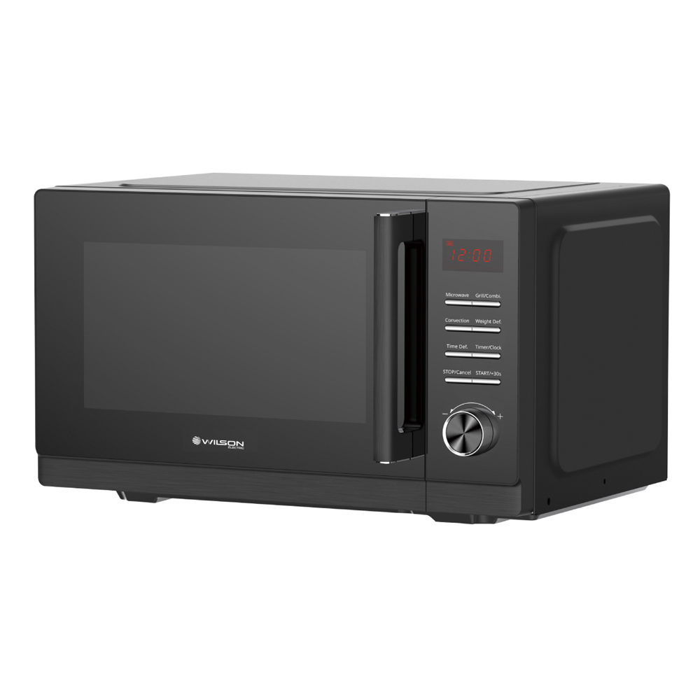 SKU1004108 Wilson WMO255WBK.UK Digital Microwave Oven with Grill 25L 900W Black