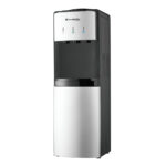 Wilson WWDFS25B.UK Freestanding Top-Loading Water Dispenser with 3 taps and Fridge Cabinet Silver
