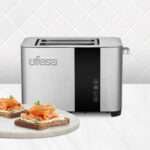 Ufesa Duo Delux Digital 2 Slots Toaster 850W Silver
