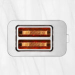 Ufesa Duo Delux Digital 2 Slots Toaster 850W Silver