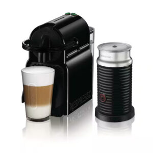 Delonghi EN80.BAE Nespresso Inissia with Aeroccino Coffee Machine Black