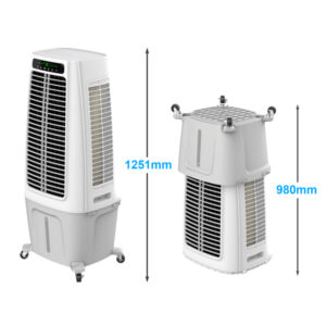 Crystal Air DF-AF8188C Air Cooler 55 Ltr 3 Speed 200W White