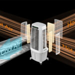 Crystal Air DF-AF8188C Air Cooler 55 Ltr 3 Speed 200W White