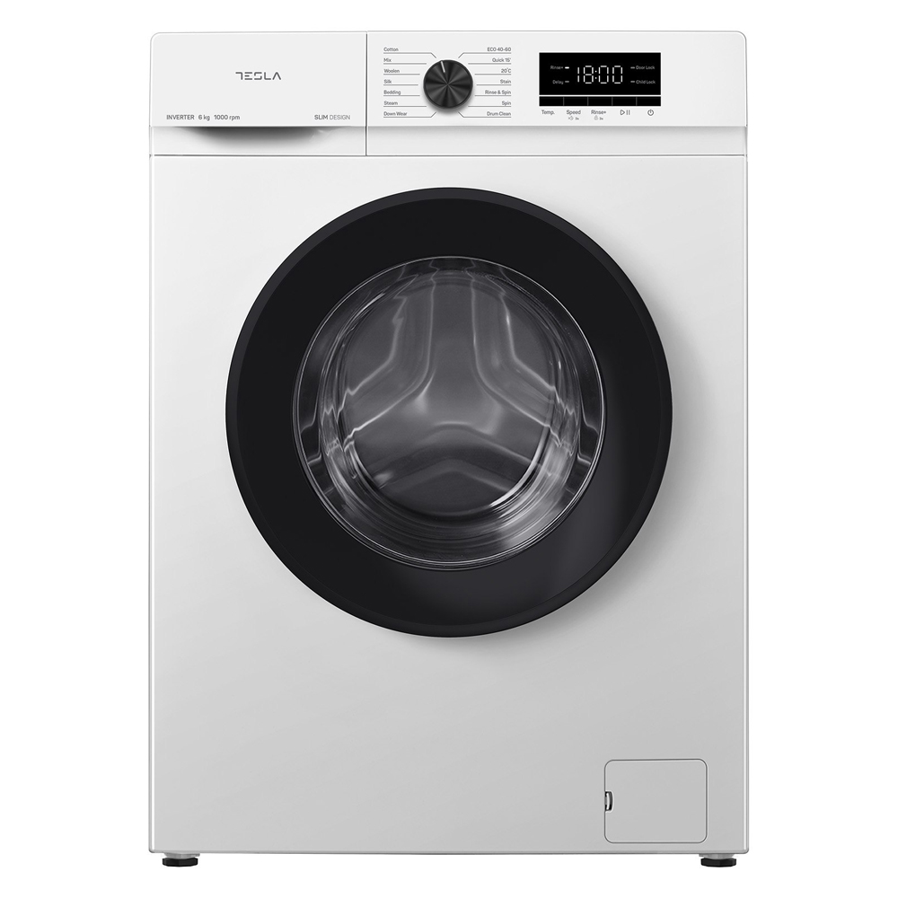 SKU1004130 Tesla WF61031KGR Freestanding Front-loading Washing Machine 6Kg 1000rpm A White