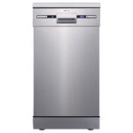 Tesla WD462MX Freestanding Dishwasher 45cm 9 Place Settings 2 Drawers E Inox
