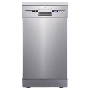 Tesla WD462MX Freestanding Dishwasher 45cm 9 Place Settings 2 Drawers E Inox