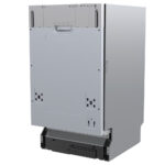 Tesla WDI462M Fully Integrated Dishwasher 45cm 10 Place Settings 2 Drawers E Silver