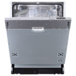 Tesla WDI661M Fully Integrated Dishwasher 60cm 12 Place Settings 2 Drawers E Silver