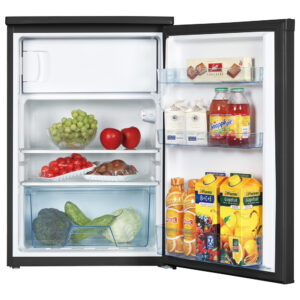 Tesla RS1100MBE Single Door Freestanding Refrigerator 113 Litres Static 85x55cm E Black