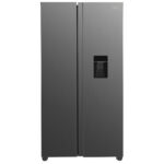 Tesla RB5210FHXE Side by Side Freestanding Refrigerator 529 Litres Total No Frost with Water Dispenser 177x90cm E Inox