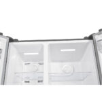 Tesla RB5210FHXE Side by Side Freestanding Refrigerator 529 Litres Total No Frost with Water Dispenser 177x90cm E Inox