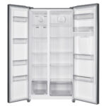 Tesla RB5210FHXE Side by Side Freestanding Refrigerator 529 Litres Total No Frost with Water Dispenser 177x90cm E Inox