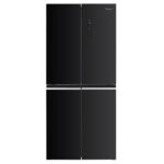 Tesla RM4700FHBE Four-Door Wardrobe Freestanding Refrigerator 466 Litres Total No Frost 180x80cm E Black