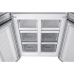 Tesla RM4700FHBE Four-Door Wardrobe Freestanding Refrigerator 466 Litres Total No Frost 180x80cm E Black