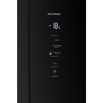 Tesla RM4700FHBE Four-Door Wardrobe Freestanding Refrigerator 466 Litres Total No Frost 180x80cm E Black