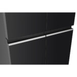 Tesla RM4700FHBE Four-Door Wardrobe Freestanding Refrigerator 466 Litres Total No Frost 180x80cm E Black