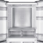 Tesla RM4700FHBE Four-Door Wardrobe Freestanding Refrigerator 466 Litres Total No Frost 180x80cm E Black