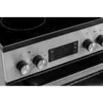 Tesla CV6490SX Freestanding Cooker Electric/Electric with Ceramic Hobs 80 Litres 60cm Inox