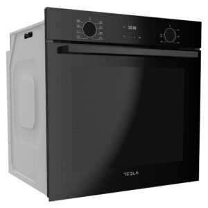 Tesla BO800FB Single Oven with Hydrolytic Cleaning System 73 Litres 60cm A Black