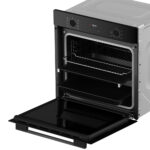 Tesla BO800FB Single Oven with Hydrolytic Cleaning System 73 Litres 60cm A Black