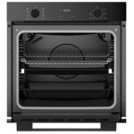 Tesla BO800FB Single Oven with Hydrolytic Cleaning System 73 Litres 60cm A Black