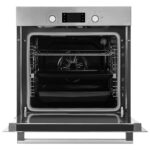 Tesla BO900SX Single Oven with Hydrolytic Cleaning System 70 Litres 60cm A Inox