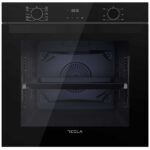 Tesla BO900FBFA Single Oven with Hydrolytic Cleaning System 81 Litres 60cm A Black