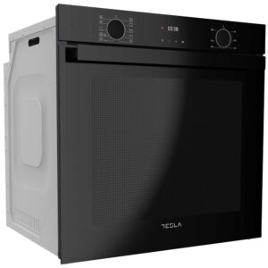 Tesla BO900FBFA Single Oven with Hydrolytic Cleaning System 81 Litres 60cm A Black