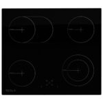Tesla HV6420SB Ceramic Hobs 60cm with 4 heating zones Black