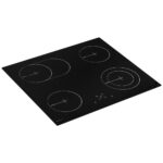 Tesla HV6420SB Ceramic Hobs 60cm with 4 heating zones Black