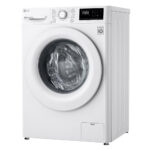 LG F2WV3S7N3E AI DD™ Freestanding Front-loading Washing Machine Slim 7Kg 1200rpm D White