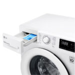 LG F2WV3S7N3E AI DD™ Freestanding Front-loading Washing Machine Slim 7Kg 1200rpm D White