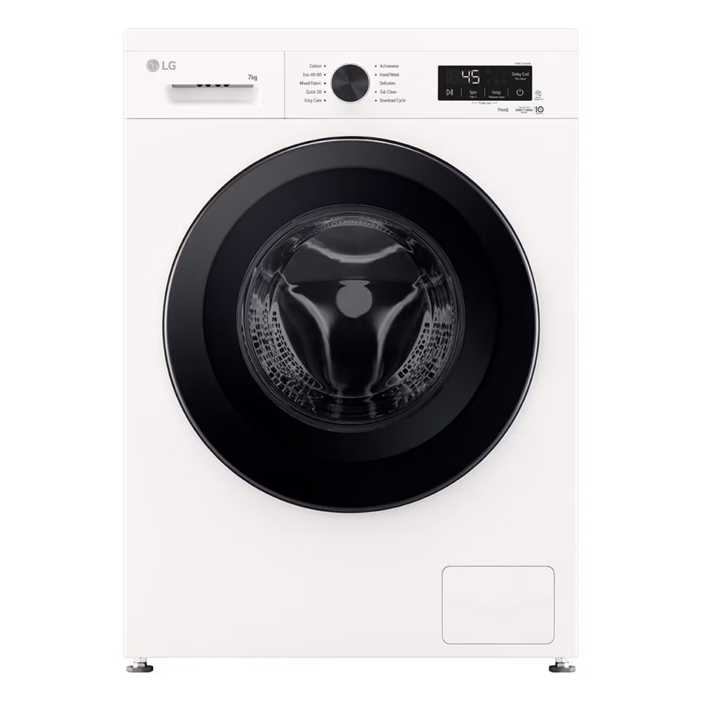 SKU1004183 LG F2NX10S7NWB X1 Series Freestanding Front-loading Washing Machine Slim, Wi-Fi, Steam 7Kg 1200rpm A White