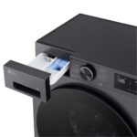 LG F2X50S8TBB AIDD Freestanding Front-loading Washing Machine TurboWash, ThinQ (Wi-Fi) 8Kg 1200rpm A Dark Grey