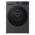 LG F2X50S9TBB AIDD Freestanding Front-loading Washing Machine TurboWash, ThinQ (Wi-Fi) 9Kg 1200rpm A Dark Grey