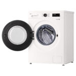 LG F4X1008NWK 6 motion Freestanding Front-loading Washing Machine Steam™, ThinQ (Wi-Fi) 8Kg 1400rpm A White
