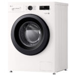 LG F4X1008NWK 6 motion Freestanding Front-loading Washing Machine Steam™, ThinQ (Wi-Fi) 8Kg 1400rpm A White