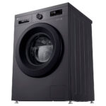 LG F4X1008NMK 6 motion Freestanding Front-loading Washing Machine Steam™, ThinQ (Wi-Fi) 8Kg 1400rpm A Dark Grey