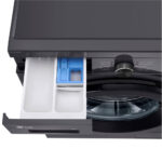 LG F4X1008NMK 6 motion Freestanding Front-loading Washing Machine Steam™, ThinQ (Wi-Fi) 8Kg 1400rpm A Dark Grey