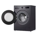 LG F4X1008NMK 6 motion Freestanding Front-loading Washing Machine Steam™, ThinQ (Wi-Fi) 8Kg 1400rpm A Dark Grey