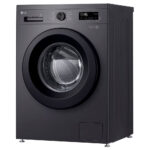LG F4X1008NMK 6 motion Freestanding Front-loading Washing Machine Steam™, ThinQ (Wi-Fi) 8Kg 1400rpm A Dark Grey