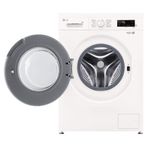 LG F4X1009NWH 6 motion Freestanding Front-loading Washing Machine Steam™, ThinQ (Wi-Fi) 9Kg 1400rpm A White
