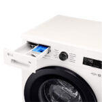 LG F4X1009NWK 6 motion Freestanding Front-loading Washing Machine Steam™, ThinQ (Wi-Fi) 9Kg 1400rpm A White