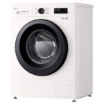 LG F4X1009NWK 6 motion Freestanding Front-loading Washing Machine Steam™, ThinQ (Wi-Fi) 9Kg 1400rpm A White