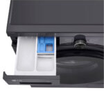 LG F4X1009NMB 6 motion Freestanding Front-loading Washing Machine Steam™, ThinQ (Wi-Fi) 9Kg 1400rpm A Dark Grey