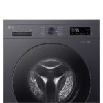 LG F4X1009NMB 6 motion Freestanding Front-loading Washing Machine Steam™, ThinQ (Wi-Fi) 9Kg 1400rpm A Dark Grey
